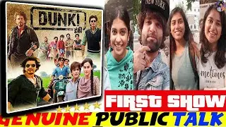 Dunki Movie Public Review,Dunki Public Reaction,Dunki Movie Review,Shah Rukh Khan,Rajkumar Hirani