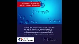 TechUPGRADE's Salt Hydrate Ranking: A Step Toward Sustainable Industrial Heating!