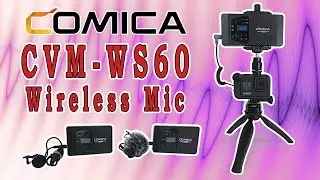 Best Wireless Mic For Your GoPro Hero 8 Comica CVM WS60