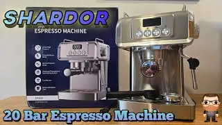Shardor 20-Bar Espresso Maker: Best Budget Home Espresso Machine? #espresso 