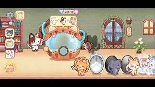 Abriendo los huevos de lovely cat dream party 