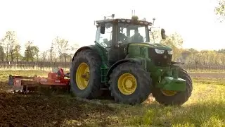JohnDeere 6215R + Case IH Puma 230 | 2x Maschio Acquila 6M | Scomparin