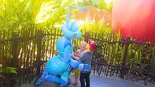 Flick At a Bug's Land Disneyland 2013 in 2D