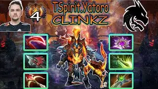 Yatoro Clinkz Raining Fire Arrow 16 Kills - Dota 2 Pro Highlights