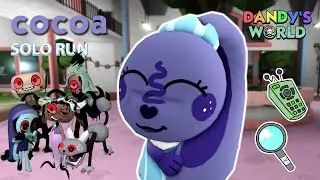 I Got Bassie 5 Times In My Cocoa Solo Run #dandysworld #roblox
