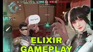 SOMEONE PICKED BLOOD RAIDER!😤 ELIXIR BEST SUPPORT IN HYPER FRONT Hyper Front#2 #hyperfrontgameplay