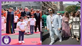 Rapha&euml;l Elmaleh, Charlotte Casiraghi, Louis Ducruet&hellip; La famille princi&egrave;re fait le show au Grand Prix