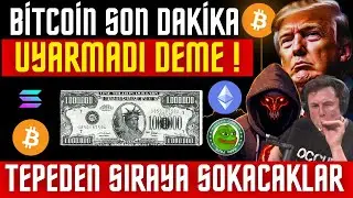 BİTCOİN ANALİZ UYARMADI DEME TEPEDEN SIRAYA SOKACAKLAR #BITCOIN #ALTCOIN