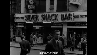 In the Streets of Soho; Dining and Deviants, 1950s - Film 1034965