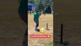 Blind Baseball Chaos: Coach Gives Directions to a Bush 🧑&zwj;🦯⚾️ #shorts #comedy #funny #blindbaseball