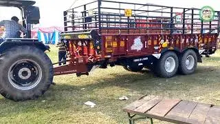 एक बार वीडियो जरूर देखें Double Excel PTO Trolley With Power Brakes GPS & Hydrolic Jeck Performance