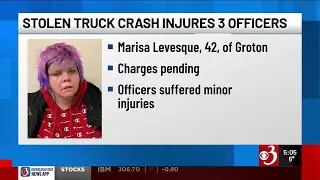 Vt. woman arrested after NH police chase that injured 3 officers