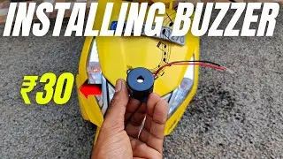 Installing Indicator Buzzer At Just ₹30 | Buzzer പിടിപ്പിക്കാം | How to Install or Remove Buzzer DIY