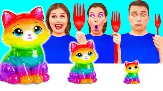 Big, Medium and Small Plate Challenge | Epic Food Battle