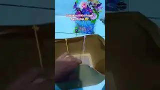 Dadakan!? Bikin Paper Bag Kotak 😅 #diy #craft #handmade #kreasi #moneycake #buket #bouquet #paper