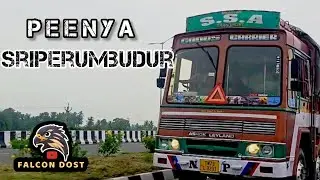 Peenya to Sriperumbudur/ Bada dost i3 🫂 12W-lorry 😎 Falcon 🦅#ashokleyland #badadost 