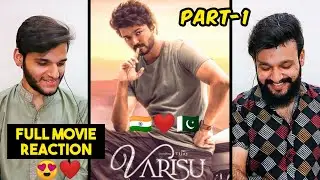 Varisu Full Movie Hindi Reaction | Part-1 | Thalapathy Vijay | Rashmika | Pakistani Reaction