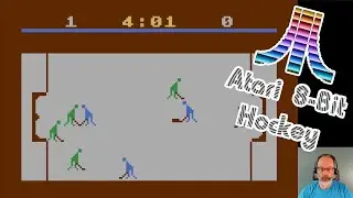 Игра Atari 8-Bit, хоккей