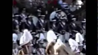 University of Wisconsin - La Crosse Marching Chiefs at Holiday Bowl in 1989