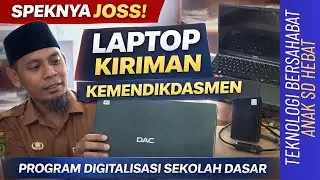 Speknya Joss! Review Laptop & Hardisk Eksternal dari Kemendikdasmen untuk SD