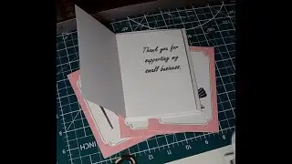 How to use Cricut Joy to write your sentiment inside a card.