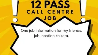 Call centre job in kolkata! Domestic call centre job! Inbound process jobs! 