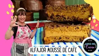 INCREÍBLE ALFAJOR MOUSSE DE CAFE, RICO Y CON MUCHO SABOR #alfajores  #cafe #recetas