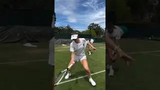 Perfect Drill to Improve Your Forehand: Liudmila Samsonova #tennis #tennisplayer #tennistraining