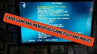 Cara mengatasi game ps2 tidak bisa d mainkan | game PS2 macet | game PS2 OPL macet , eror