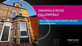 FOR LET- Granville Road, Fallowfield 