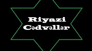 İzahlı Məntiq Testləri -8 (Cədvəllər-2)