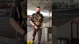 Sanjay Dutt Spotted With Wife at Airport #sanjaydutt #shortsvideo