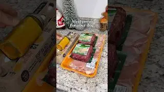 Doggie meal prep 🐶🥪 #dogmealprep #cookingchannel #cboothangcooks