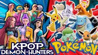 🌟 KPOP DEMON HUNTERS vs POK&eacute;MON! 🏁 EPIC WORKOUT RACE BRAIN BREAK! 💪😈 Who Will Be the Champion?!💫