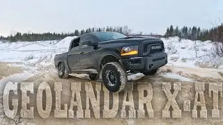 Yokohama Geolandar X-AT in the snow