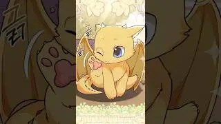 cute baby dragon💘😍 #manhwa #fantasy #manga #cute #shorts #reels #edit #fyp