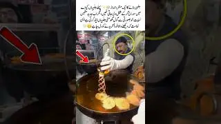 Modern Machine Makes Perfect Jalebi🍥 #JalebiMaking #FoodInnovation #StreetFood #SweetLovers #foru