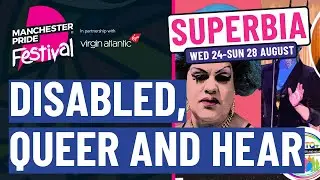 Manchester Pride Festival 2022 - Disabled Queer & Hear Drop-in Social & Show #shorts