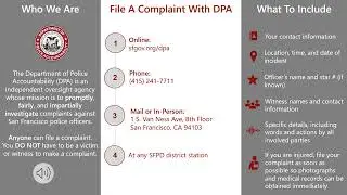 DPA Complaint and Mediation  Overview (SFGOVTV version)