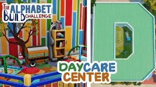 Daycare - Alphabet Build Challenge | Sims 4 - Speedbuild