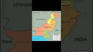 map of Pakistan | Pakistan 🇵🇰 map | # #map #pakistan #shorts #trendingshorts