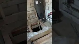 2.3.4 день работ за 38 сек #shortsvideo #heating #отопление #котельная #отоплениеподключ #котел