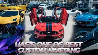 One of UAE&rsquo;s Best Custom Mustangs &ndash; Red Monster | Suleman Asim