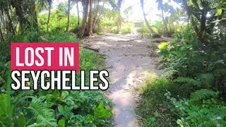 I got LOST in the Jungle trying to find this SECRET Beach in Seychelles!