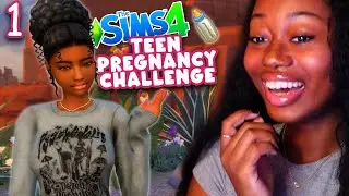 Meet Dali Reaves! | Sims 4 Runaway Teen Pregnancy Part 1