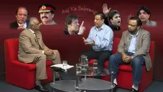 Aaj Ka Sabrang with Jawed Akhtar (Journalist) Nasir Mir (PTI)