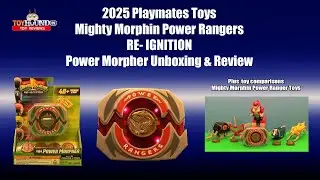 Toyhound09 Review & Unboxing,2025 MMPR Reignition Power Morpher