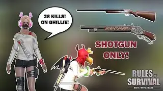 Shotgun only Challenge 💥 Rules of Survival