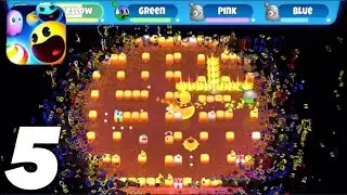 Pacman Party Royale Gameplay Part 5 | Quickplay Gameplay (iOS Arcade)