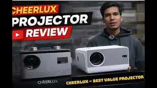 CHEERLUX Projector Review | Chinese Brand but Best Value 💥 | বাজেটে Big Screen Experience